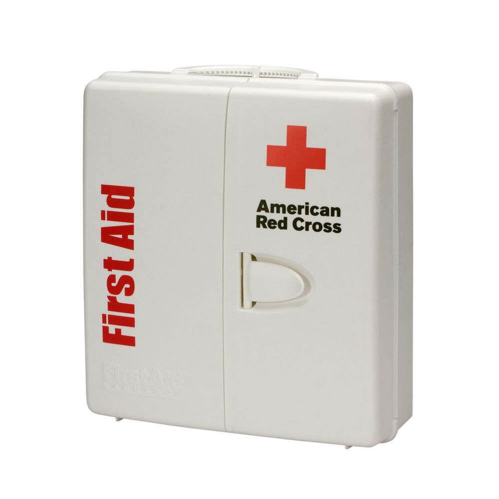 First Aid Only Workplace First Aid Kit Large Plastic Cabinet 90663 First Aid Only Workplace First Aid Kit Large Plastic Cabinet 90663